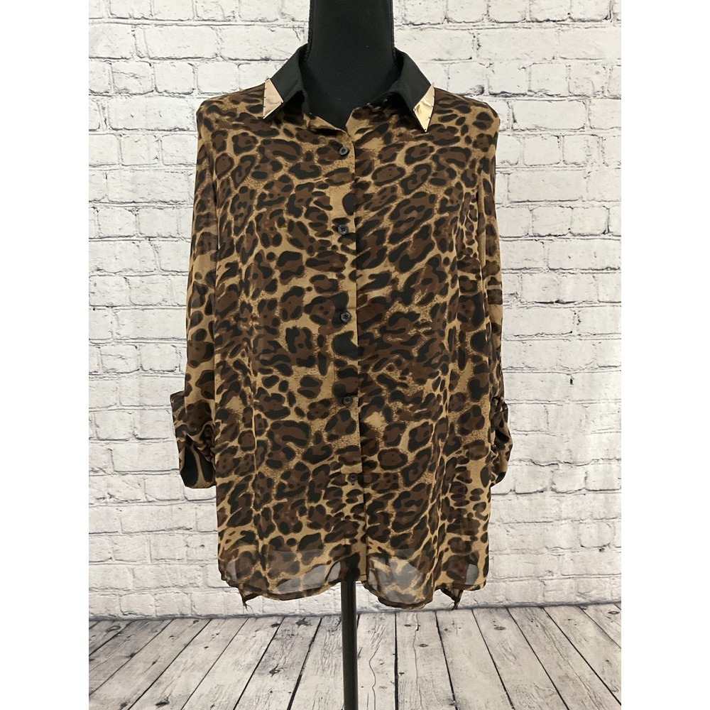 Moon‎ Collection Leopard Top - Picture 4 of 5